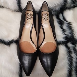 Vince Camuto pointe toe high heel pump.